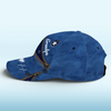 Grandpa And His Stars - Family Personalized Custom Hat, All Over Print Classic Cap - Father's Day, Gift For Dad, Grandpa
