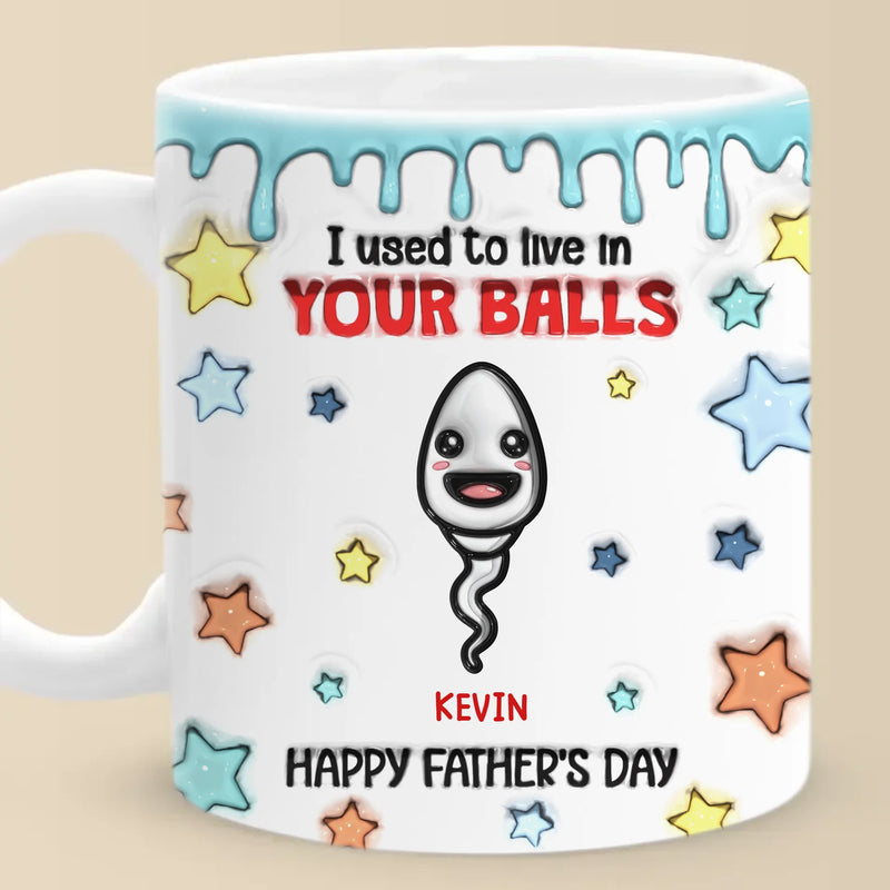 We’re Your Best Swimmers - Family Personalized Custom 3D Inflated Effect Printed Mug - Father's Day, Gift For Dad, Grandpa