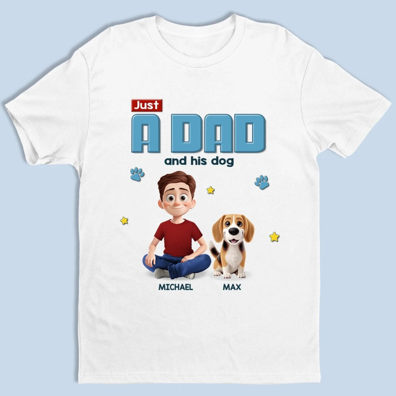Dog Hair, Don’t Care Just Love - Dog Personalized Custom Unisex T-shirt, Premium T-shirt, Hoodie - Father's Day,  Gift For Dad, Pet Owners, Pet Lovers
