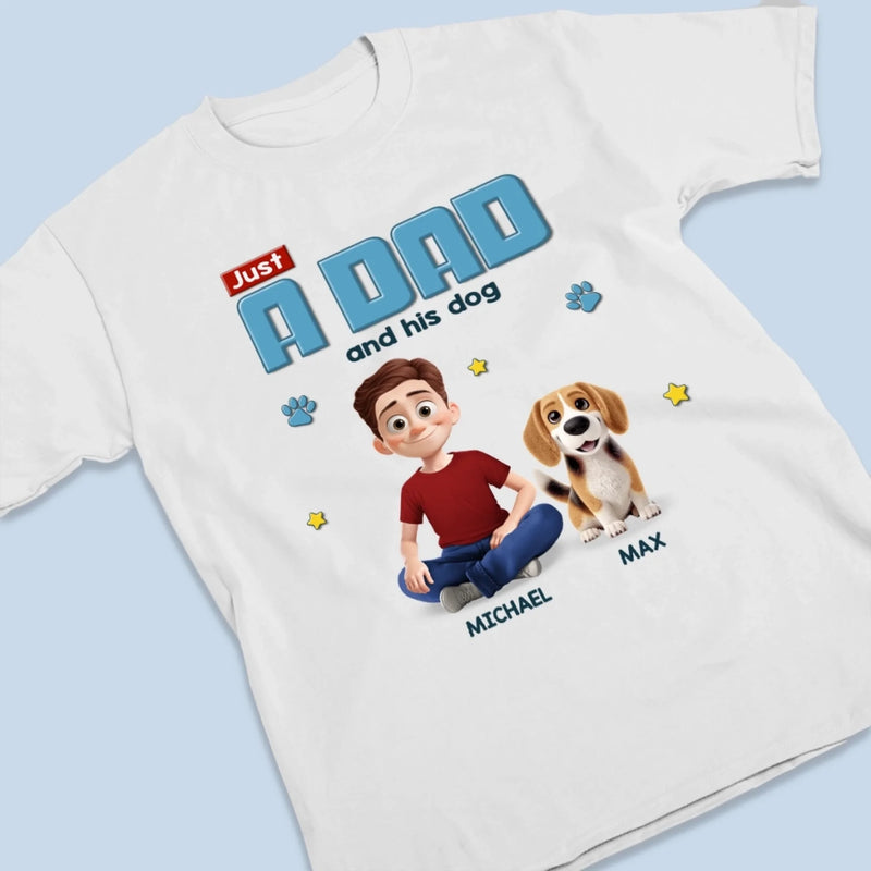 Dog Hair, Don’t Care Just Love - Dog Personalized Custom Unisex T-shirt, Premium T-shirt, Hoodie - Father's Day,  Gift For Dad, Pet Owners, Pet Lovers