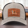Property Of Paws - Dog Personalized Custom Leather Patch Hat - Father's Day, Gift For Pet Owners, Pet Lovers