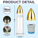 Legacy In Every Handshake - Family Personalized Custom Bullet Tumbler - Father's Day, Gift For Dad, Grandpa