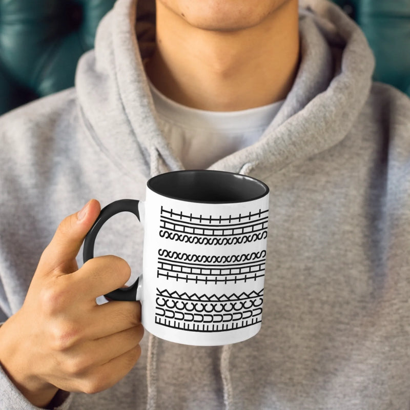 Hidden Message Coffee Accent Mug - Ceramic Tea Cup Gifts For Friends, Family, Funny Sarcastic Mug, Funny Office Gifts For Coworkers, Work Bestie - Fu*k This Sh*t
