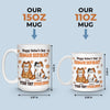 Happy Father’s Day, My Loyal Human - Cat Personalized Custom 3D Inflated Effect Printed Mug - Father's Day,  Gift For Dad, Pet Owners, Pet Lovers
