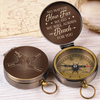 Always Heading Home To You - Family Personalized Custom Compass - Father's Day, Gift For Dad, Grandpa