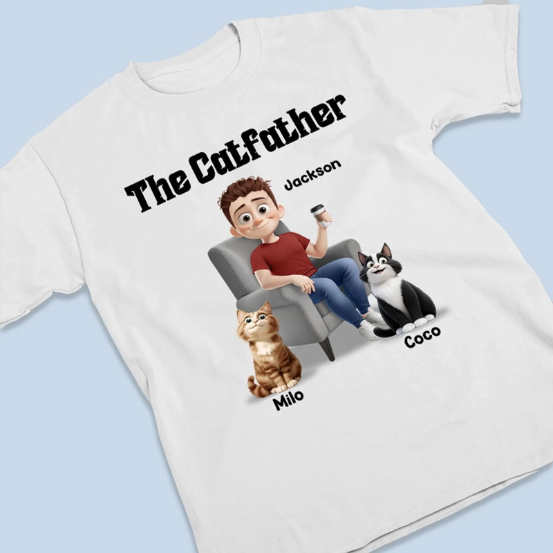 Your Daily Poop Fairy Strikes Again - Dog & Cat Personalized Custom Unisex T-shirt, Premium T-shirt, Hoodie - Father's Day, Gift For Dad, Pet Owners, Pet Lovers