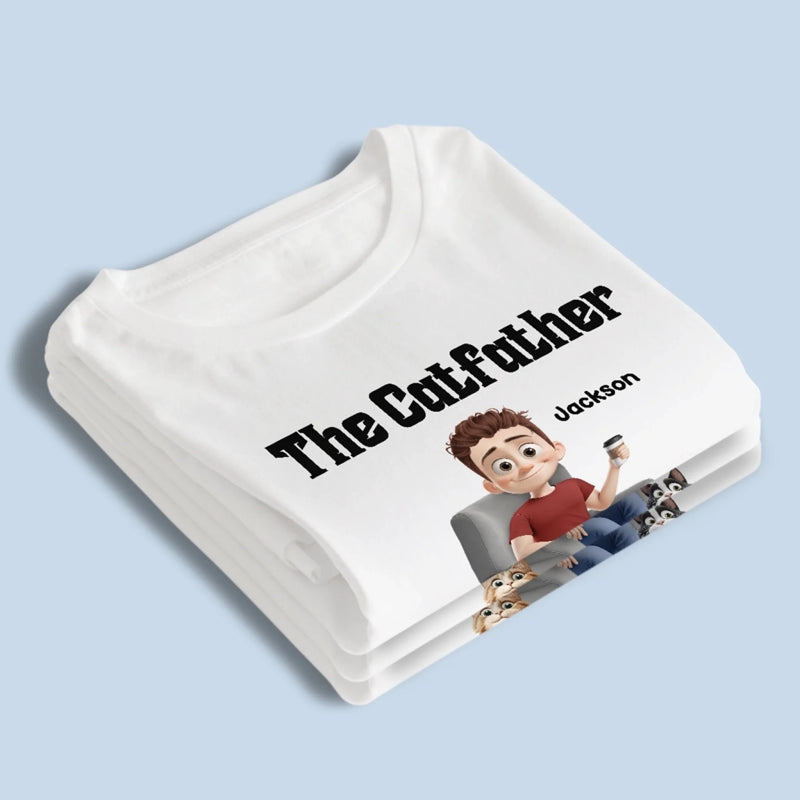 Your Daily Poop Fairy Strikes Again - Dog & Cat Personalized Custom Unisex T-shirt, Premium T-shirt, Hoodie - Father's Day, Gift For Dad, Pet Owners, Pet Lovers