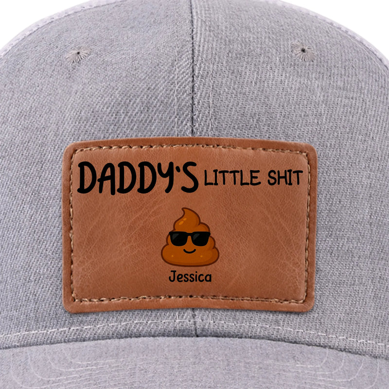Proud Creator Of Chaos Since Birth - Family Personalized Custom Leather Patch Hat - Father's Day, Gift For Dad, Grandpa
