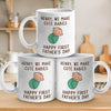 Love, Snuggles And Memories - Family Personalized Custom Mug - Father's Day, Baby Shower Gift, Gift For First Dad, Baby Kids, Newborn Baby