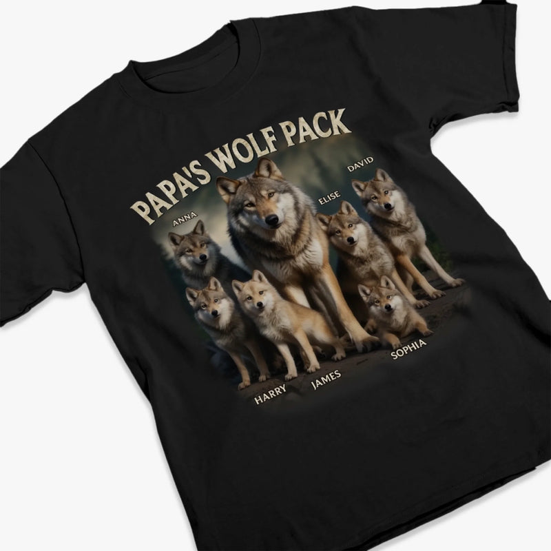 In Grandpa’s Footsteps, We Run Proud - Family Personalized Custom Unisex T-shirt, Premium T-shirt, Hoodie - Father's Day, Gift For Dad, Grandpa