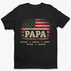 Alpha Of My Heart, Happy Father’s Day - Family Personalized Custom Unisex T-shirt, Premium T-shirt, Hoodie - Father's Day, Gift For Dad, Grandpa