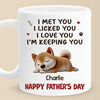 World’s Best Ball Thrower - Dog Personalized Custom Mug - Father's Day, Gift For Pet Owners, Pet Lovers