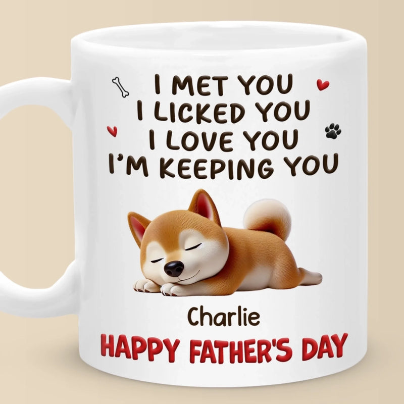World’s Best Ball Thrower - Dog Personalized Custom Mug - Father's Day, Gift For Pet Owners, Pet Lovers