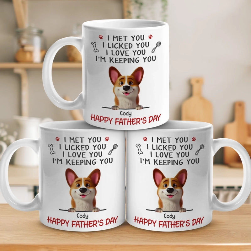 Life’s Adventure Buddy - Dog Personalized Custom Mug - Father's Day, Gift For Pet Owners, Pet Lovers