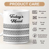 I Run On Caffeine And Creativity - Friend Mug - Gift For Best Friends, Sisters, Family Members, Coworkers