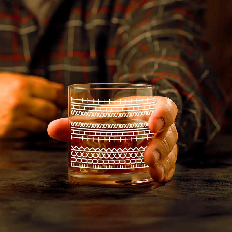 Making Magic In Every Loop - Friend Whiskey Glass - Gift For Best Friends, Sisters, Family Members, Coworkers