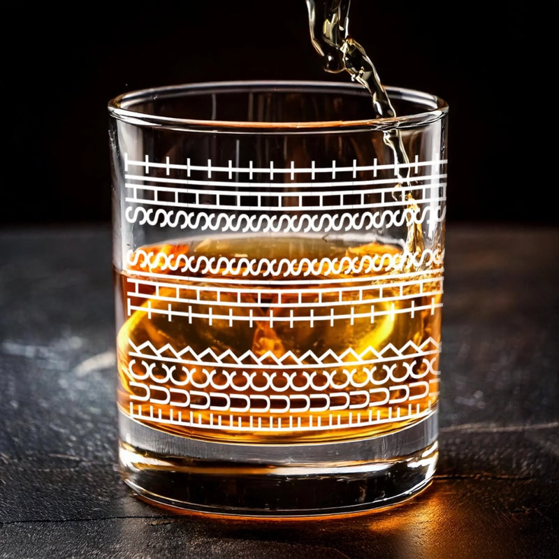 Making Magic In Every Loop - Friend Whiskey Glass - Gift For Best Friends, Sisters, Family Members, Coworkers