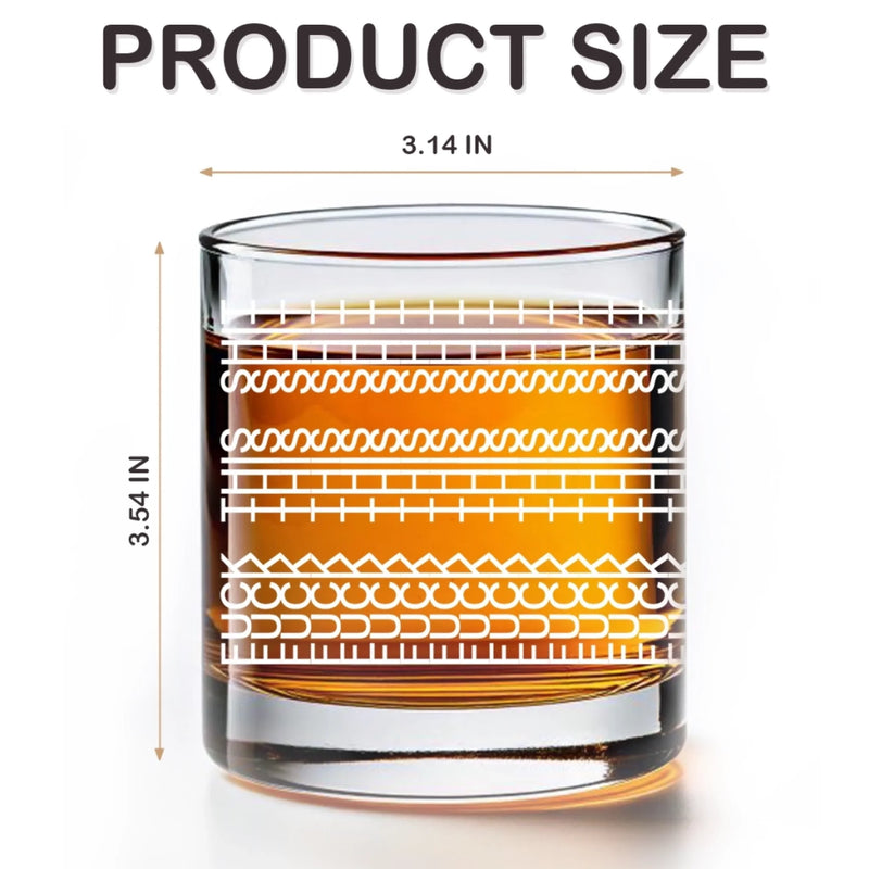Making Magic In Every Loop - Friend Whiskey Glass - Gift For Best Friends, Sisters, Family Members, Coworkers
