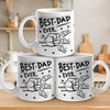 My Team, My Pride, My Kids - Family Personalized Custom 3D Inflated Effect Printed Mug - Father's Day, Gift For Dad, Grandpa