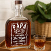 Vintage Soul, Modern Legend - Family Personalized Custom Whiskey Bottle - Father's Day, Gift For Dad, Grandpa