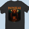 Protected By Papa Bear - Family Personalized Custom Unisex T-shirt, Premium T-shirt, Hoodie - Father's Day, Gift For Dad, Grandpa