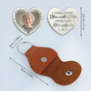 Custom Photo In My Soul, Always - Memorial Personalized Custom Heart Pocket Hug - Sympathy Gift For Family Members