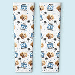 Custom Photo Best Dog Dad Ever - Dog & Cat Personalized Custom Tattoo Arm Sleeve - Summer Vacation Gift For Dad, Dog Lovers