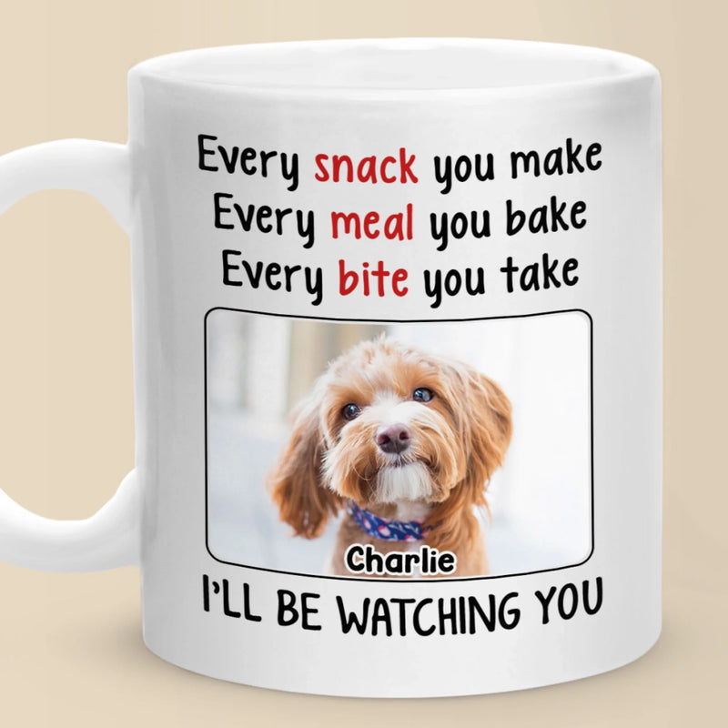 Custom Photo Love In Every Paw - Dog & Cat Personalized Custom Mug - Father's Day, Gift For Pet Owners, Pet Lovers