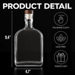 Cheers To Retirement Life - Coworker Personalized Custom Whiskey Bottle - Appreciation, Retirement Gift For Coworkers, Men