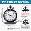 Only You And Me - Couple Personalized Custom Pocket Watch - Gift For Husband Wife, Anniversary