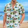Custom Photo Fur Real On Vacation Mode - Dog & Cat Personalized Custom Unisex Tropical Hawaiian Aloha Shirt - Summer Vacation Gift, Gift For Pet Owners, Pet Lovers