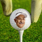 Custom Photo If Found, Return To This Guy - Family Personalized Custom Golf Ball - Gift For Dad, Grandpa, Golfers