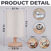 Our Love Comes With Positions - Couple Personalized Custom Linen Bedside Table Lamp - Gift For Husband Wife, Anniversary
