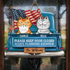 Cat Planning Escape With A Truck - Cat Personalized Custom Home Decor Wood Sign - House Warming Gift For Pet Owners, Pet Lovers
