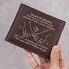 You Complete Every Part Of Me - Couple Personalized Custom Double-Sided Printed Leather Wallet - Gift For Husband Wife, Anniversary