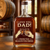 Cheers To The Chaos I Bring - Dog & Cat Whiskey Bottle - Gift For Pet Owners, Pet Lovers