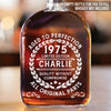 Built To Last, Aged To Perfection - Couple Personalized Custom Whiskey Bottle - Birthday, Anniversary Gift For Husband
