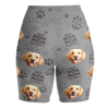 Custom Photo Spoiling My Pup Is My Cardio - Dog & Cat Personalized Custom Biker Leggings - Gifts For Pet Owners, Pet Lovers