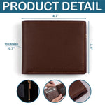 Better With You - Couple Personalized Custom Double-Sided Printed Leather Wallet - Gift For Wife, Couple