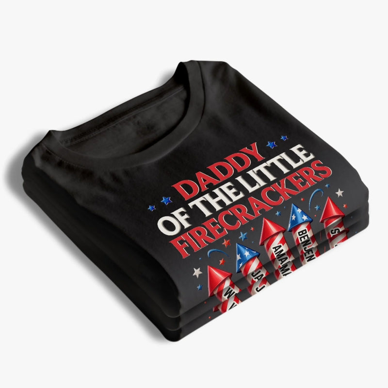 Red White Boom - Family Personalized Custom Unisex T-shirt, Premium T-shirt, Hoodie - 4th Of July, Gift For Dad, Grandpa