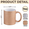 My Heart Clicks With Yours - Couple Personalized Custom Metallic Mug - Gift For Husband Wife, Anniversary