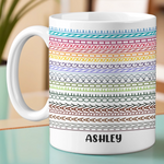 Custom Hidden Message Mug - Personalized Funny Gifts For Family - Sipping In Style