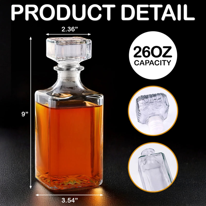 The Legend Has Retired - Coworker Personalized Custom Glass Whiskey Bottle - Appreciation, Retirement Gift For Coworkers, Work Friends, Colleagues