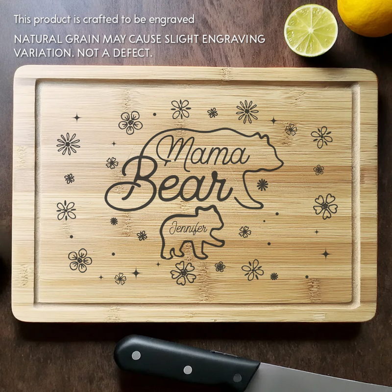 Where Love Is The Secret Ingredient - Family Personalized Custom Engraved Wooden Cutting Board - Mother's Day, Gift For Mom, Grandma