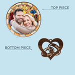 Custom Photo Wind Chime With Acrylic Charms - Personalized Anniversary Wedding Gifts For Couple, Husband, Wife - Still Not Sick Of You