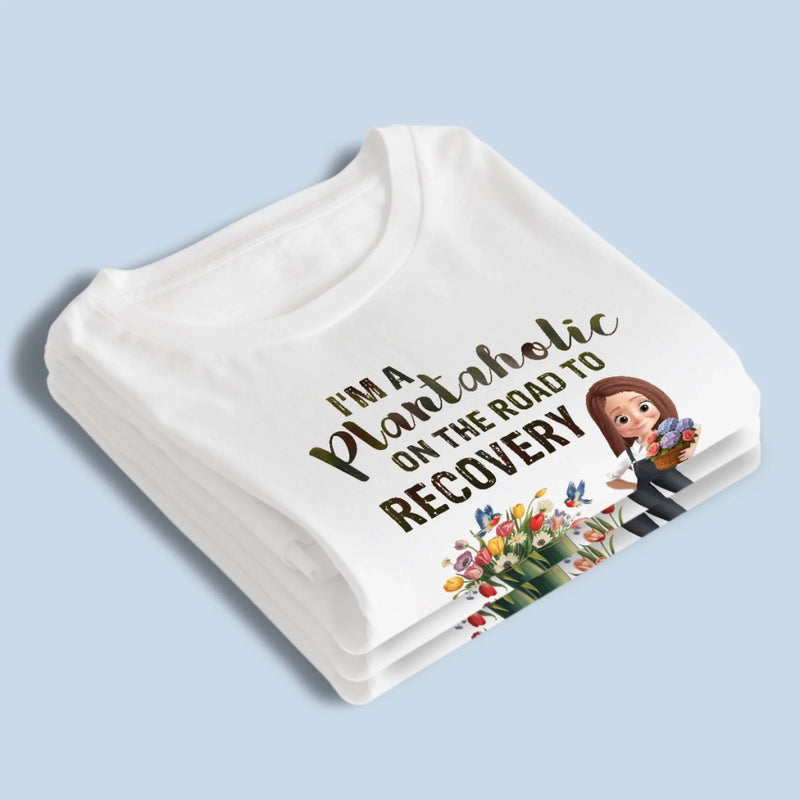 Just One More Plant - Family Personalized Custom Unisex T-shirt, Premium T-shirt, Hoodie - Gift For Yourself, Best Friends, Siblings, Family Members, Gardening Lovers