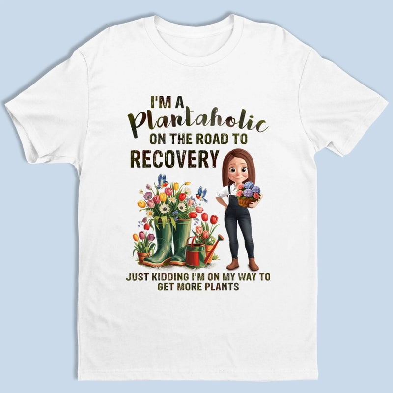 Just One More Plant - Family Personalized Custom Unisex T-shirt, Premium T-shirt, Hoodie - Gift For Yourself, Best Friends, Siblings, Family Members, Gardening Lovers