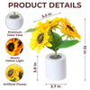 Custom Photo Sunflower Lamp Night Light - Personalized Memorial Sympathy Gifts For Loss Of Mom, Dad - Light Up The Memories
