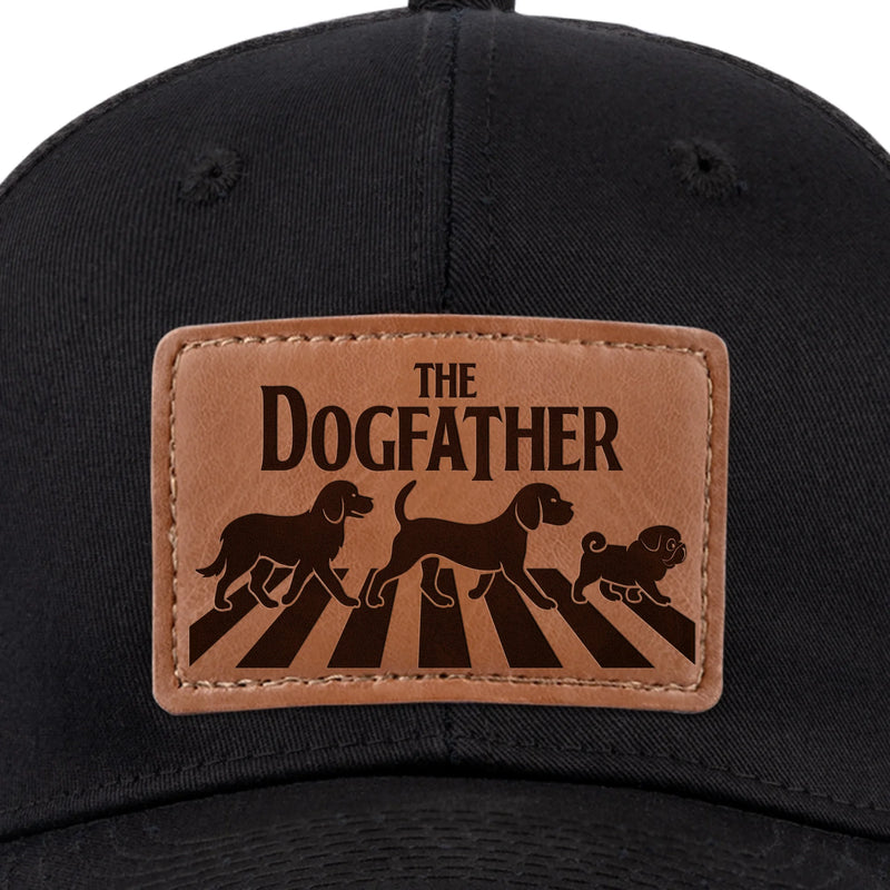 Leather Patch Hat -  Birthday Gifts For Dog Lovers, Dog Dad And Mom - Every Pack Needs A Boss