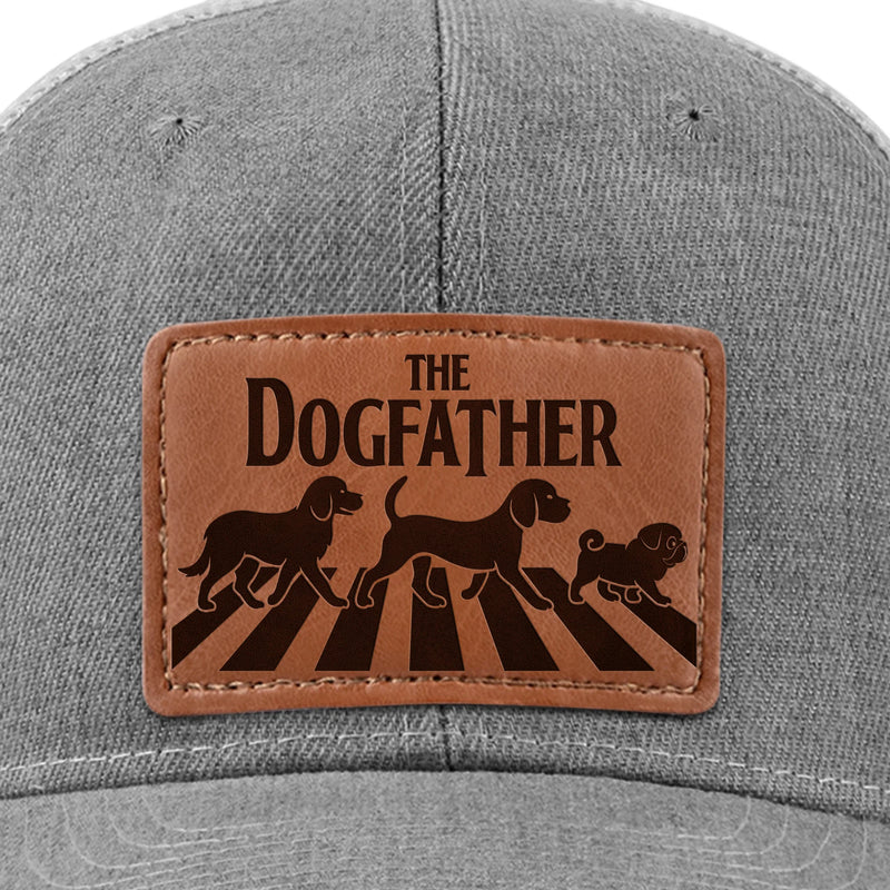 Leather Patch Hat -  Birthday Gifts For Dog Lovers, Dog Dad And Mom - Every Pack Needs A Boss